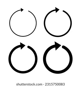 Minimalistische Wiederverwertung oder Wiederholung des Symbols.