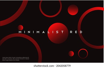 Premium Vector  Red and black background with a dark red