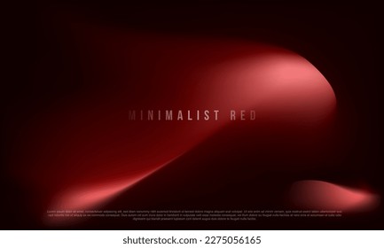 Fondo abstracto minimalista rojo a negro premium con elementos geométricos oscuros de lujo. Diseño exclusivo de fondo de pantalla para afiches, folletos, presentaciones, sitios web, etc. - EPS vectoriales