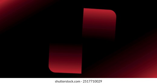 Minimalist Red to the black premium abstract background with luxury dark geometric elements. Exclusive wallpaper design for poster, brochure,