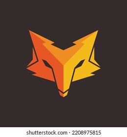 The Minimalist Red Fox Logo