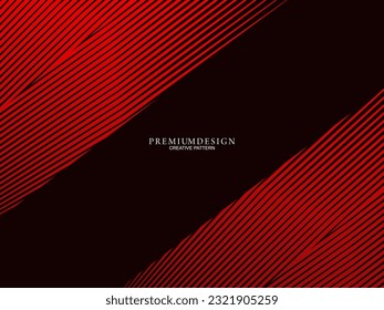 Minimalist red premium abstract background with luxury geometric elements. Exclusive wallpaper design for posters, flyers, presentations, websites, etc.