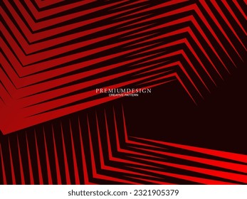 Minimalist red premium abstract background with luxury geometric elements. Exclusive wallpaper design for posters, flyers, presentations, websites, etc.