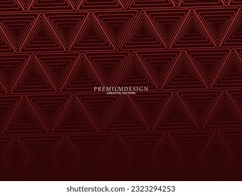 Minimalist red premium abstract background with luxury geometric elements. Exclusive wallpaper design for posters, flyers, presentations, websites, etc.