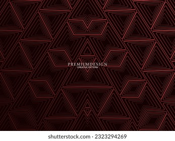 Minimalist red premium abstract background with luxury geometric elements. Exclusive wallpaper design for posters, flyers, presentations, websites, etc.