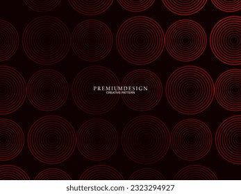 Minimalist red premium abstract background with luxury geometric elements. Exclusive wallpaper design for posters, flyers, presentations, websites, etc.
