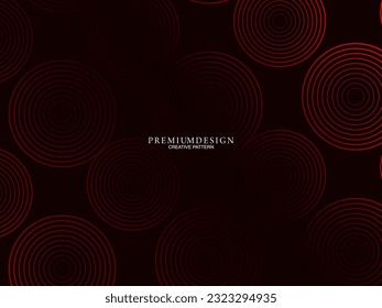 Fondo abstracto minimalista rojo premium con elementos geométricos de lujo. Diseño exclusivo de fondo de pantalla para carteles, folletos, presentaciones, sitios web, etc.