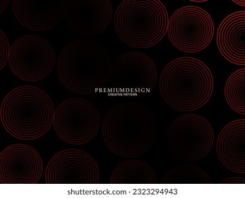 Minimalist red premium abstract background with luxury geometric elements. Exclusive wallpaper design for posters, flyers, presentations, websites, etc.
