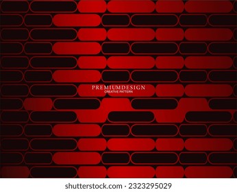 Minimalist red premium abstract background with luxury geometric elements. Exclusive wallpaper design for posters, flyers, presentations, websites, etc.