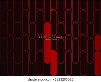 Fondo abstracto minimalista rojo premium con elementos geométricos de lujo. Diseño exclusivo de fondo de pantalla para carteles, folletos, presentaciones, sitios web, etc.