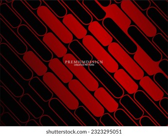 Fondo abstracto minimalista rojo premium con elementos geométricos de lujo. Diseño exclusivo de fondo de pantalla para carteles, folletos, presentaciones, sitios web, etc.