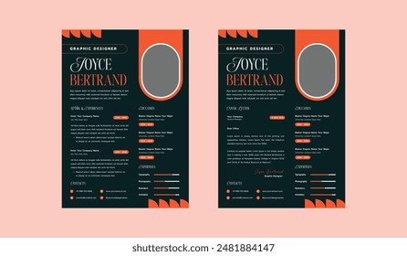 Minimalist Resume CV Template, Elegant