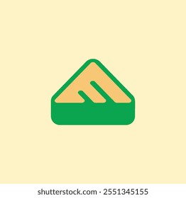 Minimalist retro logo template that can be changed