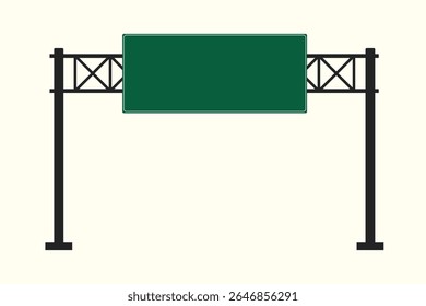Diseño minimalista de Vector de señales de tráfico para navegación y dirección