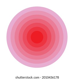 minimalist round circle symbol abstract graphic shape icon
