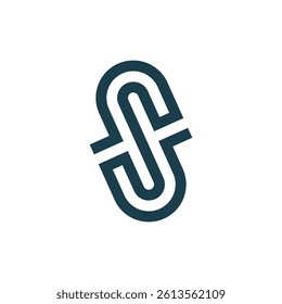 Minimalist S Letter Logo Design Concept