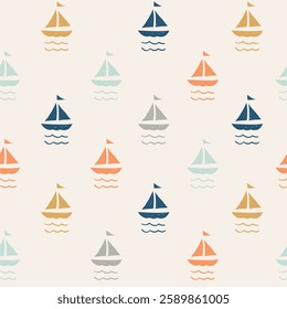 Minimalist Sailboats – Nautical Serenity