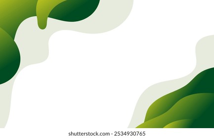 Minimalist sale banner template for social media posts, mobile apps, banners design, web or internet ads. Trendy abstract template with nature concept.