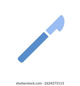 Minimalist Scalpel Illustration for Healthcare or Medical Presentation Design