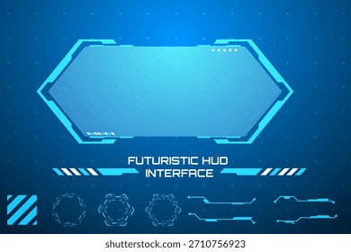 Marcos de arte minimalistas de línea de ciencia ficción. Conjunto de fronteras de Vector futuristas y Elementos HUD simples. Un conjunto de Vectores limpio y centrado en líneas que enfatiza los bordes afilados y las Formas geométricas simples 