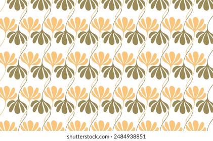 Minimalist Seamless Floral Patterns for Elegant Branding Projects, wallpapers, stationery, gift wrapping
