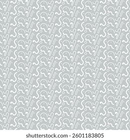 Minimalist Seamless Geometric Background with Simple Repeating Shapes