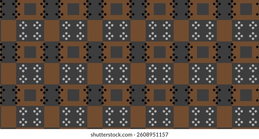 minimalist seamless pattern with abstract shapes. batik pattern design