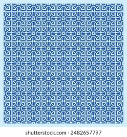 Minimalist seamless pattern background in ethnic modern style