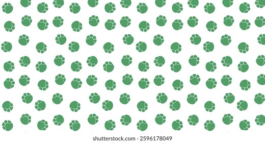 Minimalist seamless pattern with elephant footprint for fabric and wallpaper. Animal footprint background