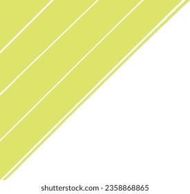 minimalist shape decorative yellow border