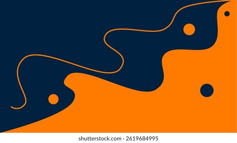 Minimalist Shapes with Bold Colors