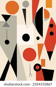Minimalist Shapes: Geometric Abstractions and Serene Backgrounds