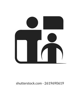 minimalist silhouette logo with sharp geometric lines