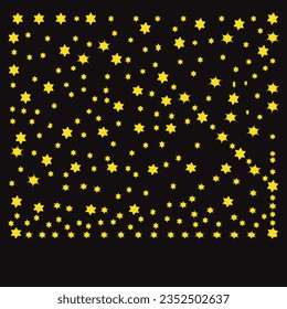 Minimalist silhouette stars icon, twinkle star shape symbols. Modern geometric elements, shining star icons, abstract sparkle black silhouettes symbol vector set