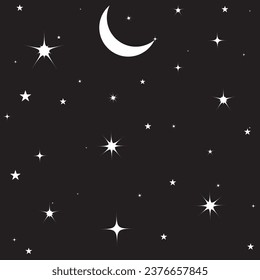 Minimalist silhouette stars icon, twinkle star shape symbols. Modern geometric elements, shining star icons, abstract sparkle black silhouettes symbol vector set