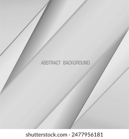 Diseño de fondo abstracto de plata minimalista. Elementos gráficos exclusivos futuristas para publicidad, tarjetas de felicitación, Sitio web, cartel, Anuncio, clave visual, cubierta de libro, folleto, etc... Vector EPS