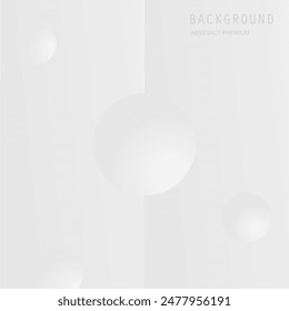 Minimalist silver abstract background design. Futuristic exclusive graphic elements for advertising, greeting cards, website, poster, banner, key visual, book cover, brochure etc… Vector EPS