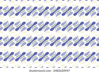 Minimalist and Simpel Floral Pattern Designs, Vector flower seamless pattern
