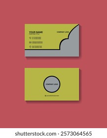 Minimalist  And Simple Business Card design