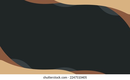 Minimalist Simple Dark Banner Background