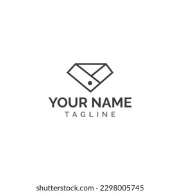 Minimalist simple and luxury logo design for fashion and clothing business.