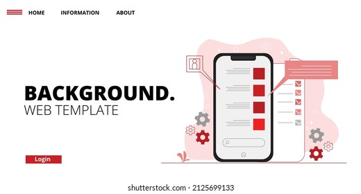 Minimalist and simple web design template