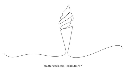 Minimalist single line drawing