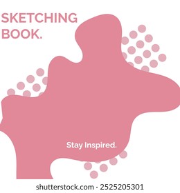 Minimalist sketch book abstract cover design.eps
