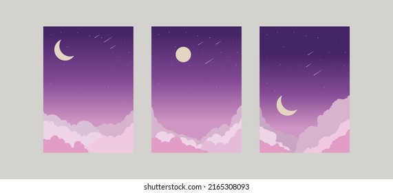 minimalist sky cloud background collection