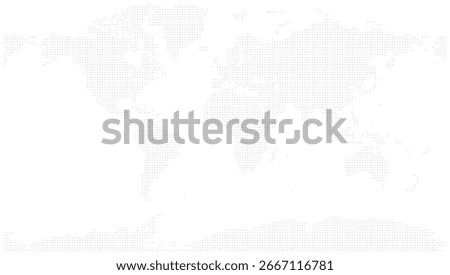 Minimalist small square shape dotted world map design is perfect for travel related projects. square shape dot map in a simple and elegant way to highlight global destinations.