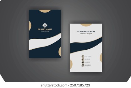 Minimalist Smart Luxury Business Card Template