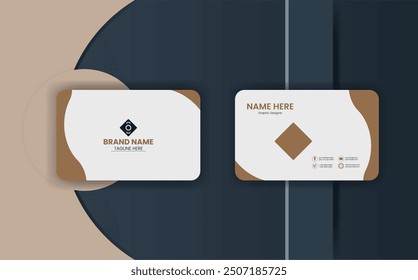 Minimalist Smart Luxury Business Card Template