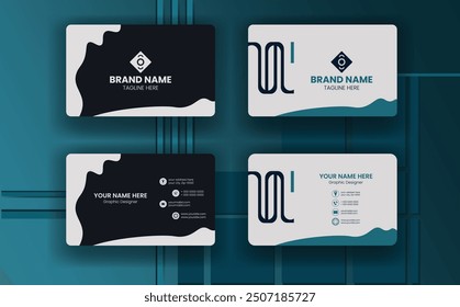 Minimalist Smart Luxury Business Card Template