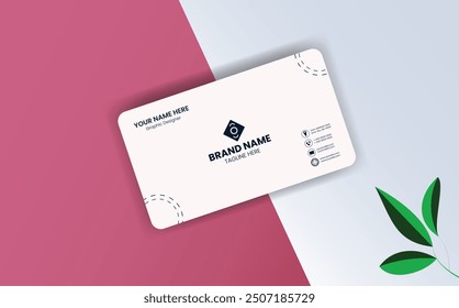 Minimalist Smart Luxury Business Card Template